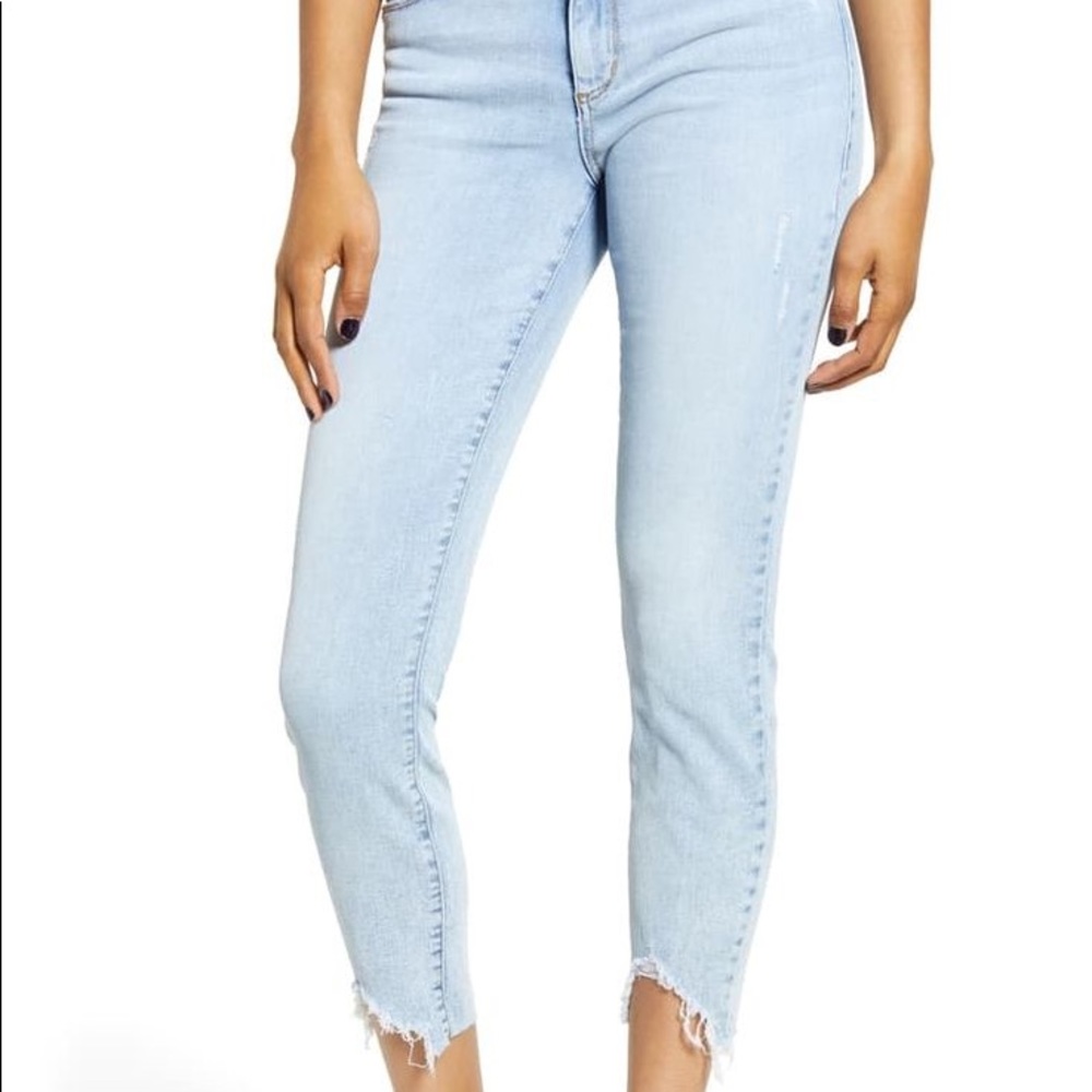 STS Blue Ellie Chewed Hem Ankle Jeggings (Boswood)